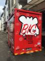 LORRY STICKER INSTALLATION
