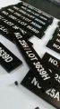 ACRYLIC WITH ENGRAVING WHITE WORDING
