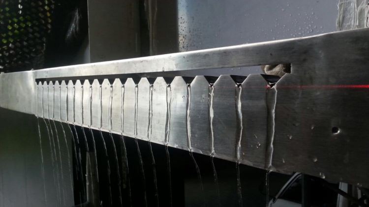 Green Wall Stainless Steel Weir