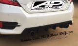 Honda Civic 2016 Rear Diffuser 