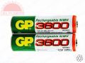 GP RECHARGEABLE BATTERY AA 1.2V 3600mAH