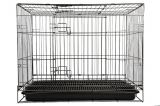 DRC-109 Dr.Cage Dog Cage 36"X24"X28.5"H (Twin Door)