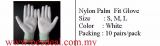 Nylon Palm Fit Glove