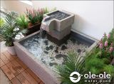 P22M.Water Pond Feature Design Malaysia.Kolam air hiasan ikan.Johor.Fengshui.Home Deco.ˮ.԰.