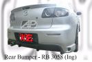 Mazda 3 Sedan 2006 Ing Rear Bumper 
