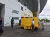 Mobile Scissor Lifters With Motor Driven