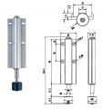 CBG-85S  Bottom Guide (Side)