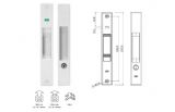 HESL-26J  Sliding Door Lock