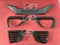 Honda Jazz 2014 NBL, Front Number Plate Cover, Fog Lamp Cover, Rear Bumper Air Duct Cover 