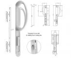 HE-9D  Sliding Door Lock