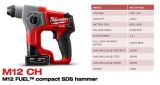 M12 CH Compact SDS Hammer
