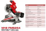 M18 FMS254  Mitre Saw