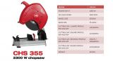 CHS-355  2300W Chopsaw