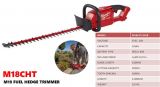 M18 CHT  Hedge Trimmer