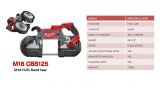 M18 CBS125  Band Saw