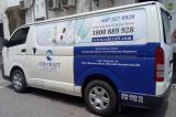 VAN STICKER ADVERTISING 