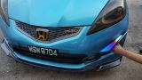Honda jazz fit ge bumper front canard titanium abs new  