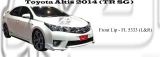 Toyota Altis 2014 TR SG Front Lip (L&R) 