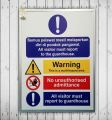 SAFETY SIGNAGE