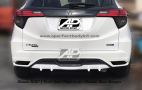 Honda HRV / Vezel Rear Diffuser for Modulo Rear Bumper 