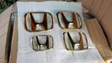 2014 2015 2016 2017 2018 2019 2020 honda jazz fit gk logo gold add on upgrade performance look abs material new set