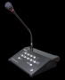 PD1160.AMPERES 8/16 Zone Paging Microphone