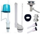 Single Flush Fitting Set For Close-Coupled WC