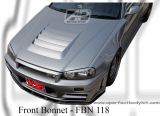 Nissan GTR R34 Z Style Front Bonnet 