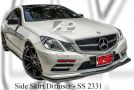 Mercedes E Class Coupe W207 Side Skirt Diffuser 