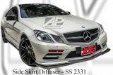 Merecdes E Class Coupe W207 Side Skirt Diffuser 