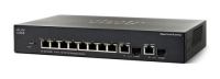 Cisco SF302-08MP 8-Port 10/100 Max PoE Managed Switch with GB Uplinks