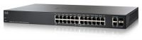 Cisco SF200E-24P 10/100 Smart Switch + 2 Combo GB SFP Ports & POE