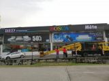 3D Aluminium Box Up Signboard With LED Illuminated Effect 100FT
