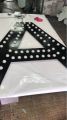 6 feet height aluminium box up led light bulb wordings