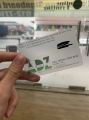 Glossy Transparent Name Card