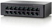 Cisco 16-Port 10/100 PoE Desktop Switch.SF110D-16HP/SF110D-16HP-UK