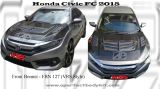 Honda Civic FC 2015 VRS Style Front Bonnet 