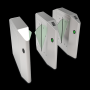 FB1000,FB1011,FB1022. ZKTeco Single Lane Flap Barrier Turnstile