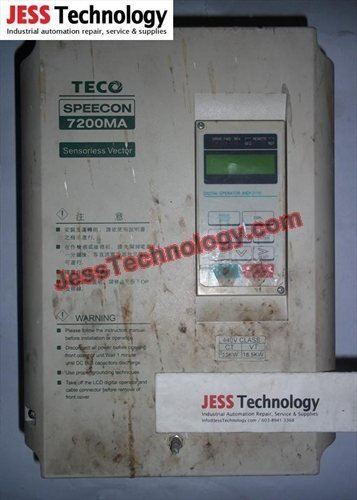JESS - รับซ่อม TECO SPEECON 7200MA JNTMBGBB0020AZ-Uในเขต อมตะซิตี้ ชลบุรี ระũ