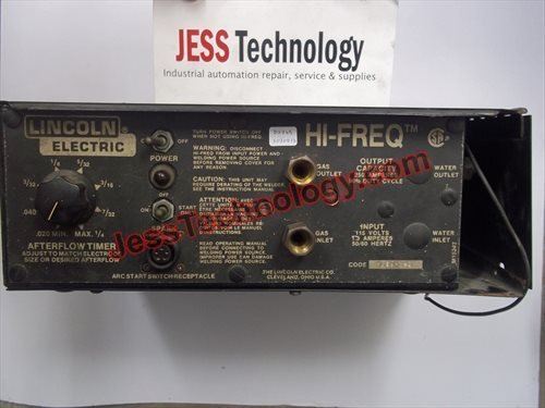 250AMPS 50-60Hz - JESS รับซ่อม LINCOLN ELECTRIC HI-FREQ ในเขต อมตะซิตี้ ชลบุรี ระ