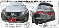 Honda Odyssey RB3 KB Style Bumperkits 