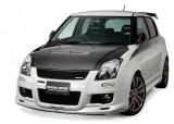 suzuki swift sport zc31s front lip monster style for sport bumper add on monster performance look frp material new set