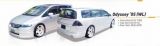 honda oddysey rb1 bodykit wald style add on upgrade performance look frp material new set