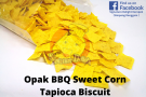 Opak BBQ Sweet Corn Tapioca Biscuit
