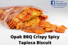 Opak BBQ Crispy Spicy Tapioca Bsicuit