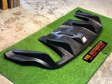 2006 2007 2008 2009 2010 2011 honda civic fd2r type r rear diffuser feels style for type r rear bumper black material brand new set