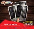 Sticker Printing