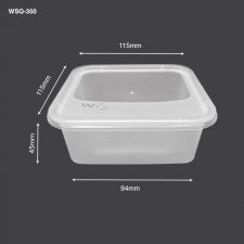 W-350SQ Texture With Clear Lid