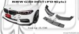 BMW G30 FD Style Front Lip (Carbon Fibre / FRP Material) 