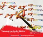 TRANSPARENT STICKER PRINTING